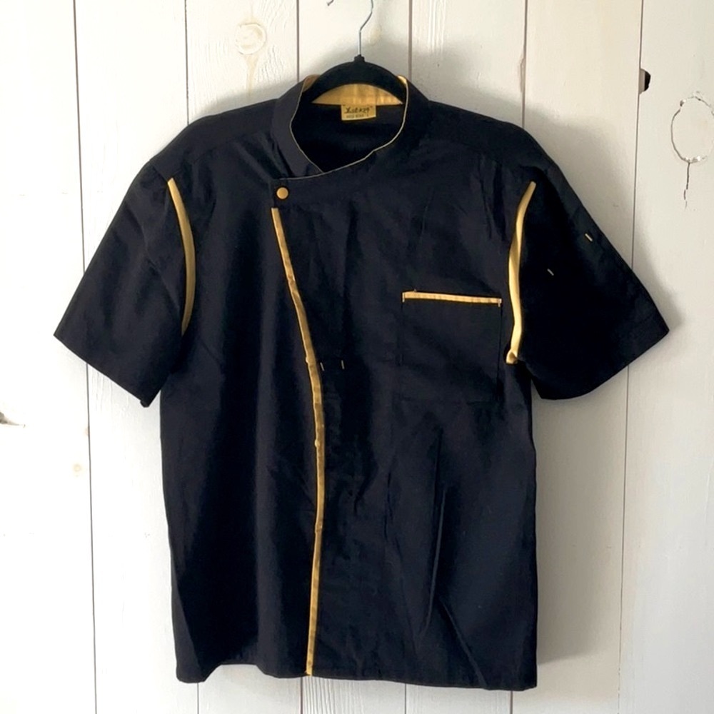Xing Biao Black and Gold Chef’s Jacket